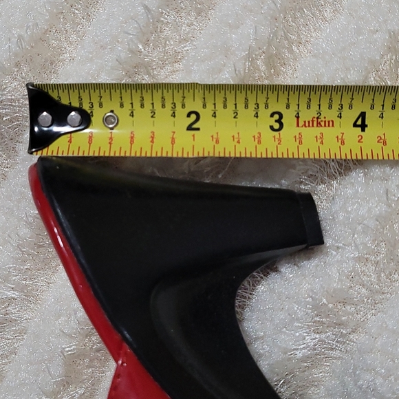 NEW High Heel Sandals Red Patent Open Toe Sole Sense Ability Pad Croft Barrow 6 - Picture 16 of 16